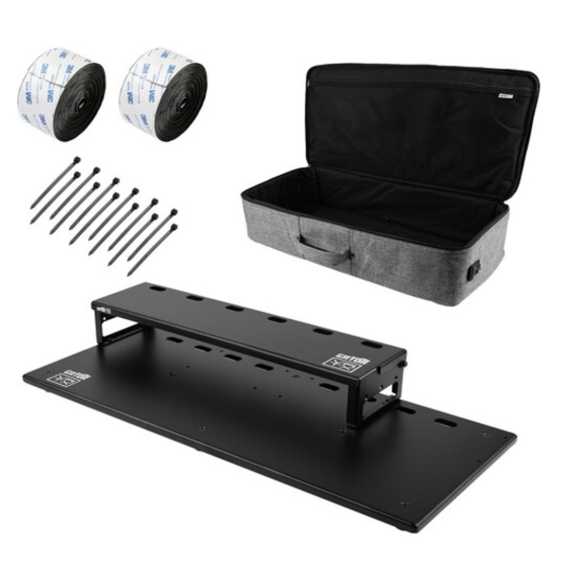 Gator Vertex Tour Elite Pedalboard and Riser with Bag (31 x 13")