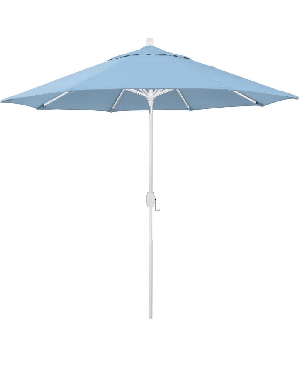 California Umbrella 12-Year-Non-Fading, 9Ft Premium Sunbrella Patio Umbrella