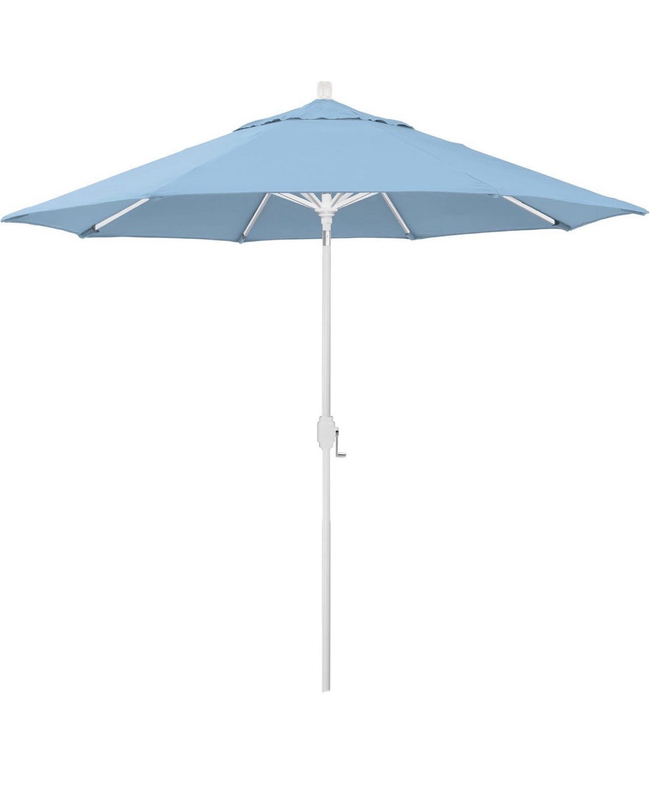 California Umbrella 12-Year-Non-Fading, 9Ft Premium Sunbrella Patio Umbrella