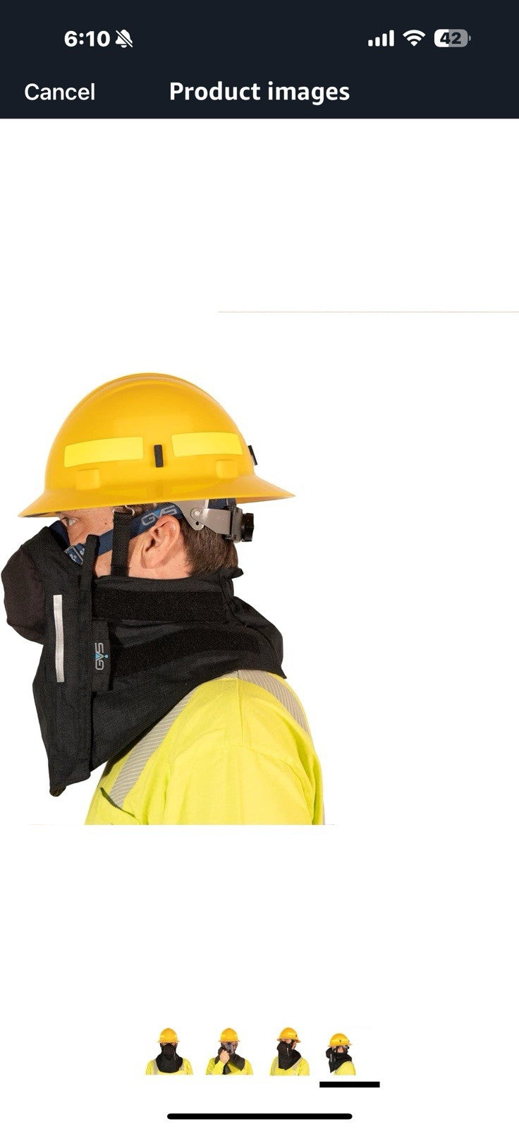 GVS Elipse Flame Resistant Shield + Reusable Half Mask with P100