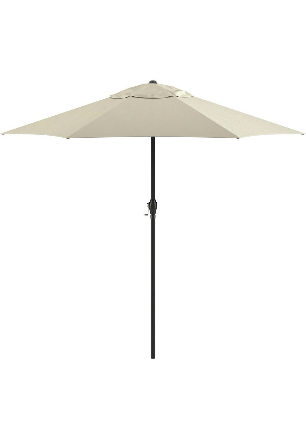 Sunline 9 ft Patio Umbrella with Crank & Push Button Tilt, Outdoor Market
