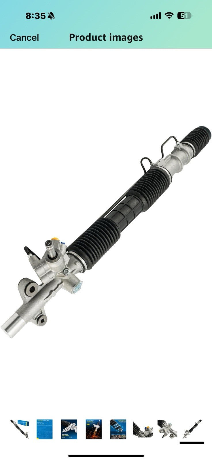 PHILTOP Power Steering Rack and Pinion Compatible with Honda CR-V 2002