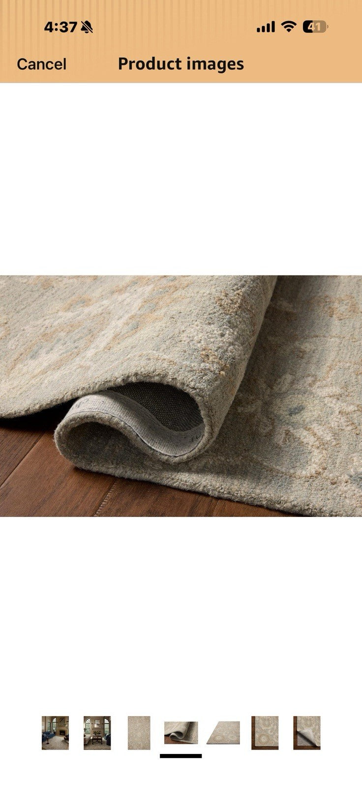 Loloi Chris Loves Julia Dorothea Collection DRT-01 Stone/Multi 5'-0" x 7'-6"