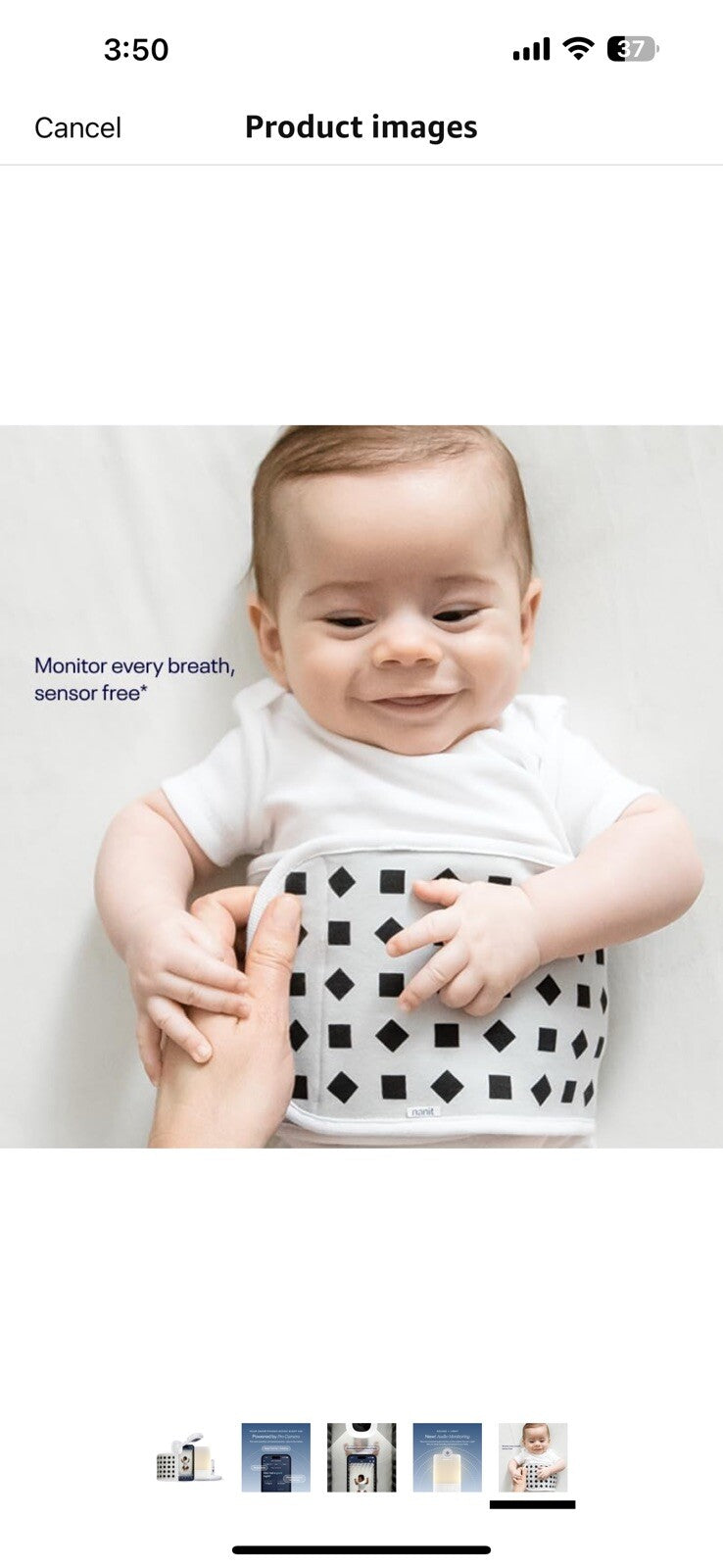 Nanit Superior Sleep Set - Includes Newborn Baby Essentials: Nanit Pro Camera 
