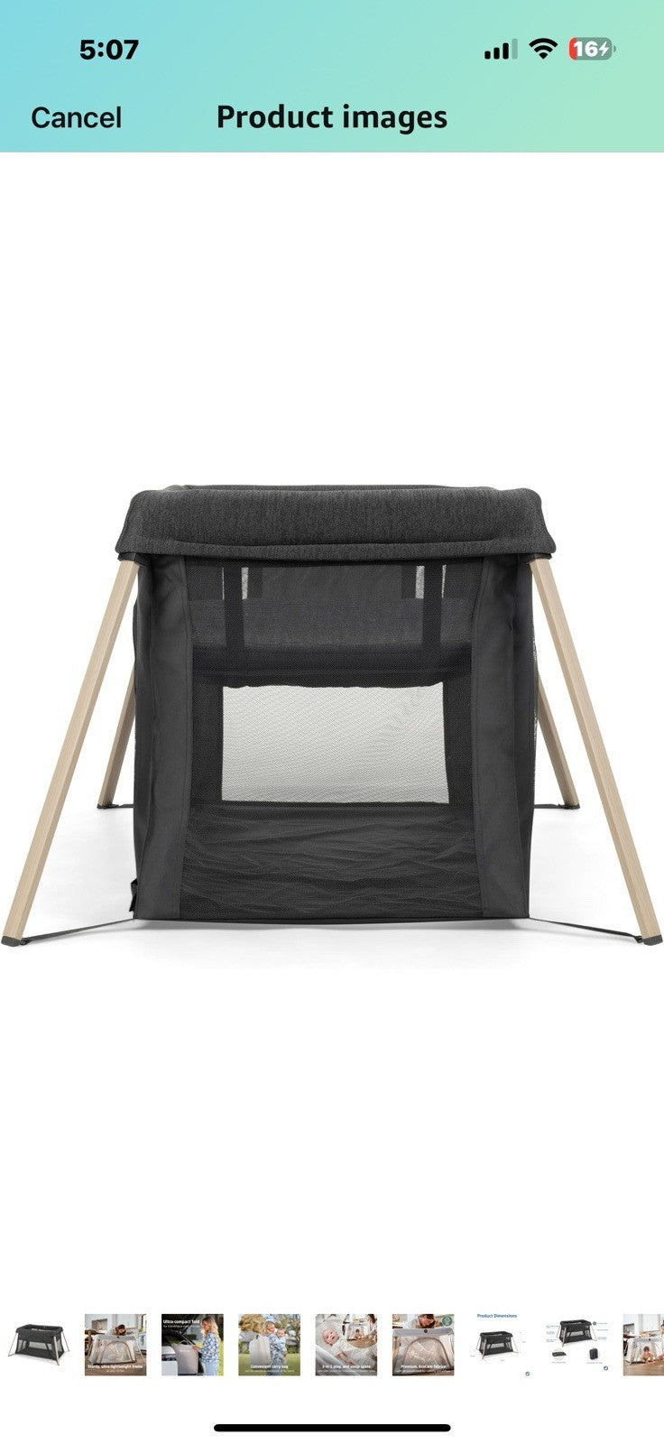 Maxi-Cosi Calao Travel Play Yard, Infant Bassinet, Toddler Playpen,