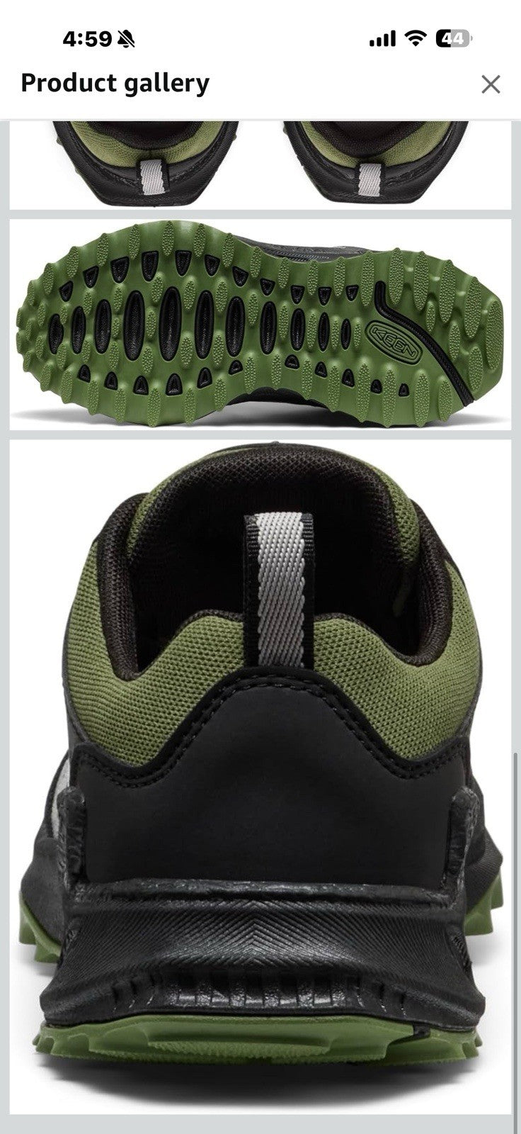 KEEN unisex child Zionic Low Height Waterproof All Terrain Easy 3 Big Kids 