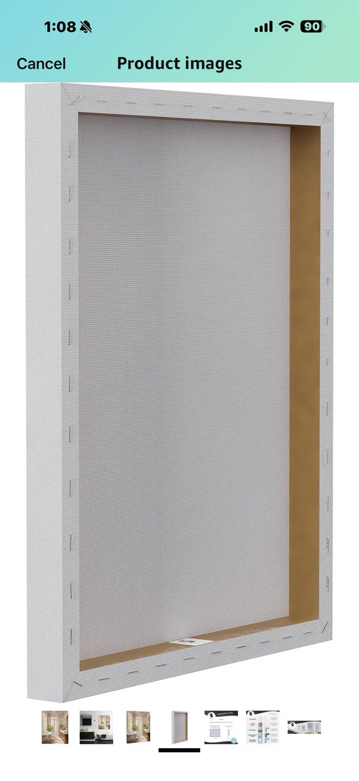 Stupell Industries Serenity Bath Bathroom Painting Canvas Wall Art design 