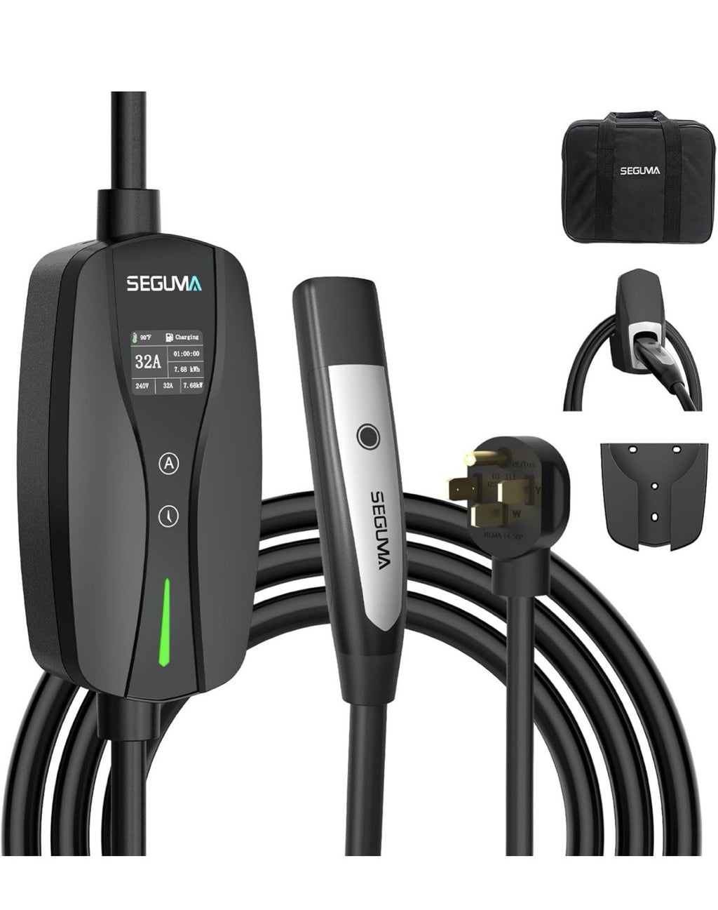 Level 2 EV Charger for Tesla, 32Amp 240V 7.68kW NACS EV Chargers