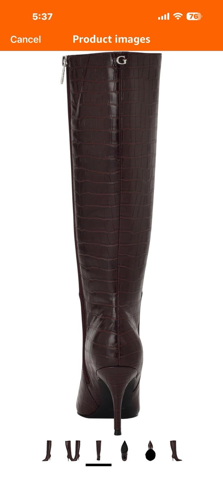 GUESS womens Gressa Size 6.5