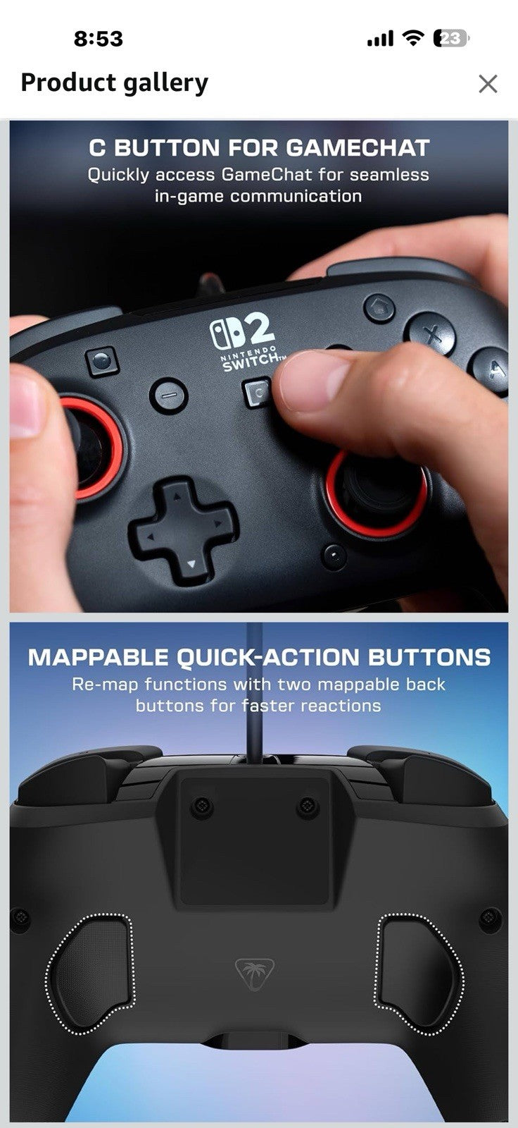 Turtle Beach Rematch Wired Gaming Controller - Officially Licensed