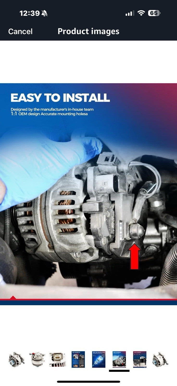 KAX New Alternator 8260N Fit for Focus 00-02 DOHC Focus 03 DOHC 2.0L Focus 
