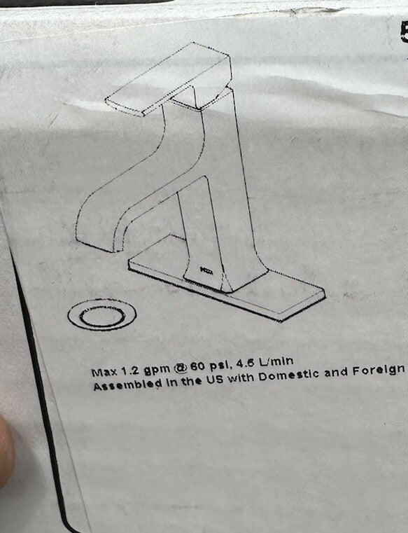 Delta Faucet Velum Curved Spout Single Hole Bathroom Faucet 539-SSMPU-DST