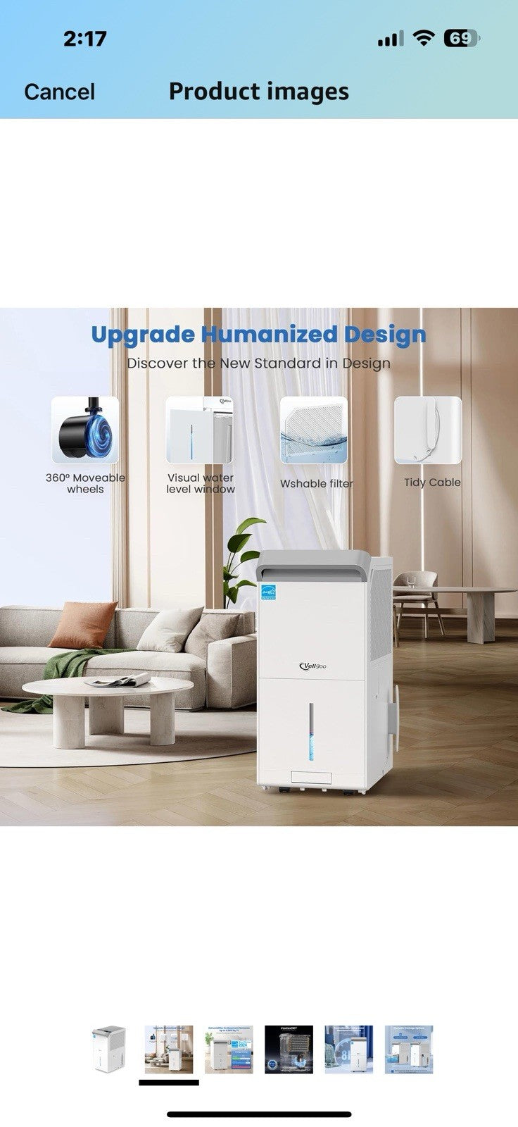 4,000 Sq.Ft Most Efficient Energy Star 2024 dehumidifier for Basement