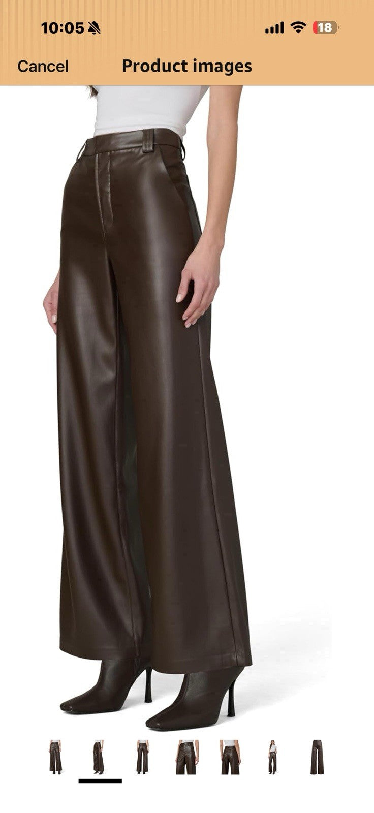 Joe's Women's The Mia Vegan Leather Trouser