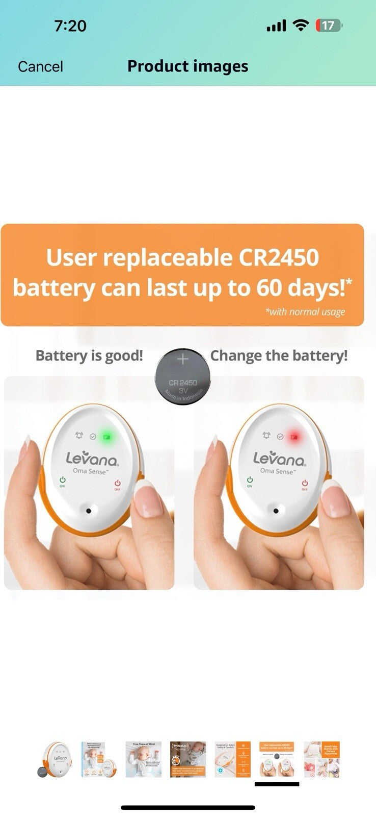 Your Guardian Angel - Levana OmaSense Baby Movement Monitor, Simple