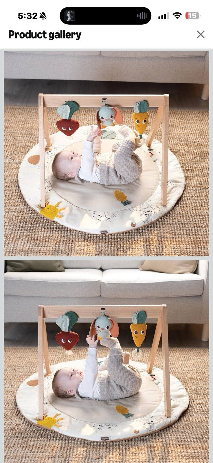 Tiny Love Gardens of Adventure, Luxe Developmental Gymi
