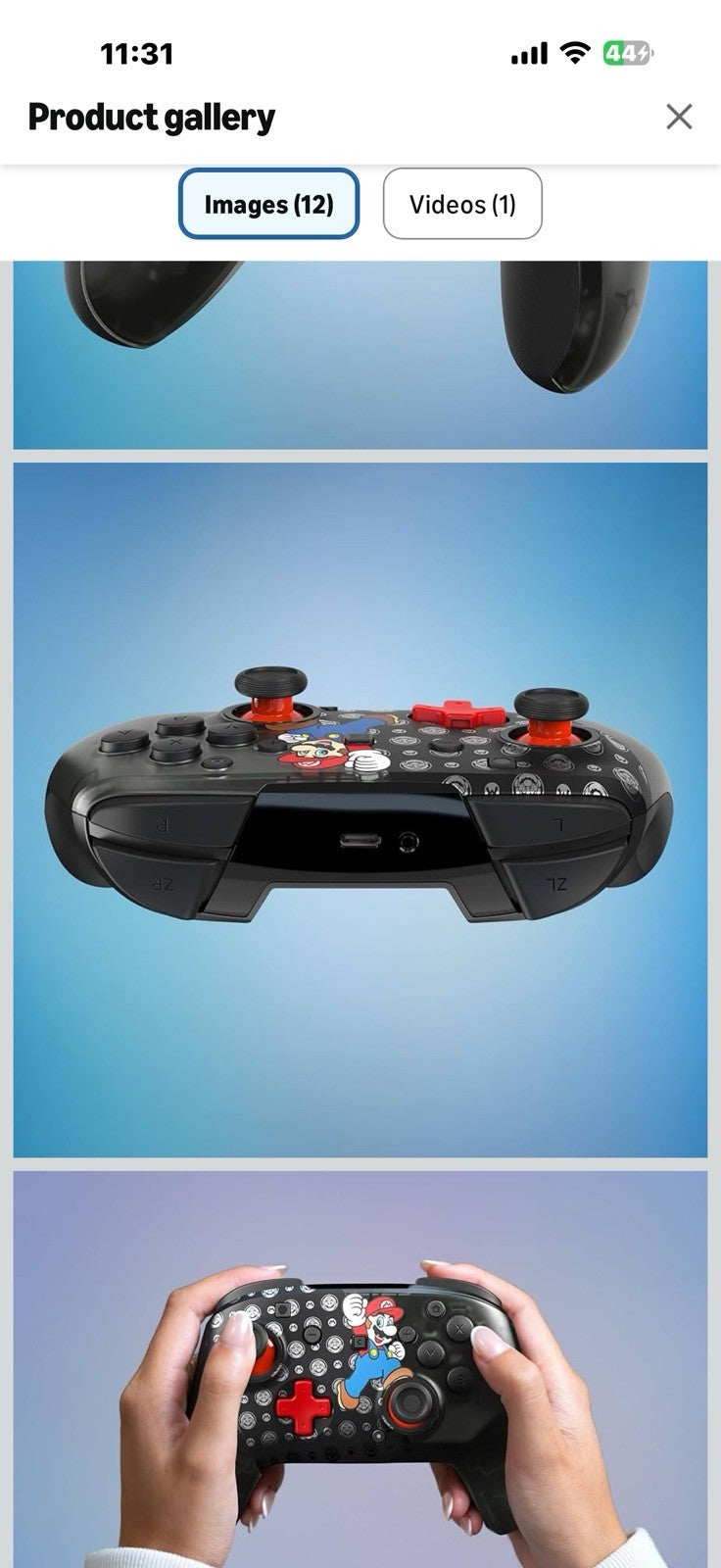 Turtle Beach Rematch Wireless Controller: Super Mario Jump - Officially