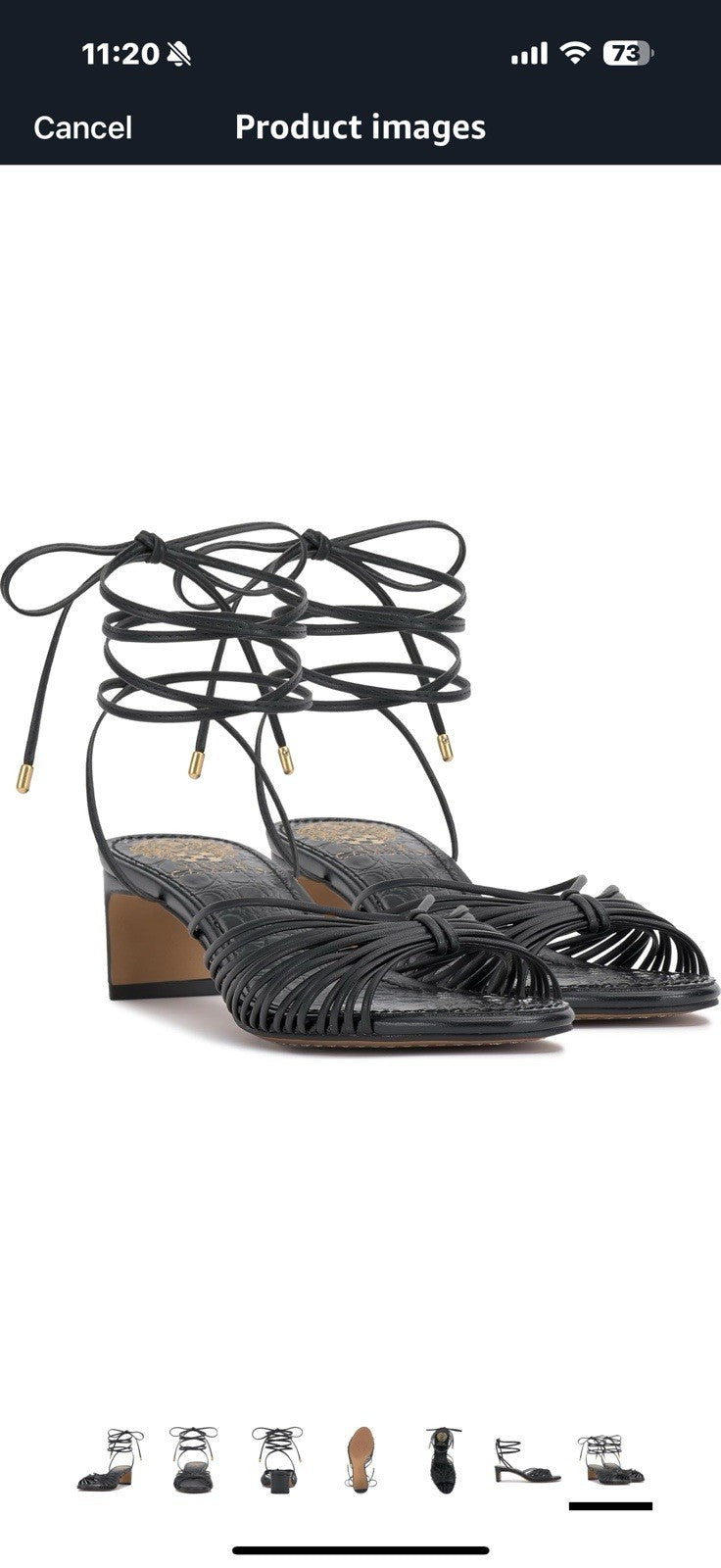 Vince Camuto Women's Lory Heeled Sandal 8.5 