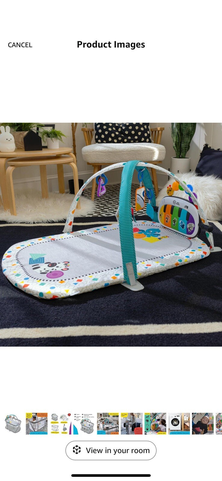 Baby Einstein Kick & Snooze 3-in-1 Foldable Playard
