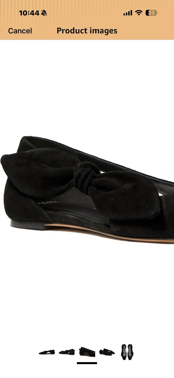 Kate Spade New York Womens Bunnie Suede Flat Size 11