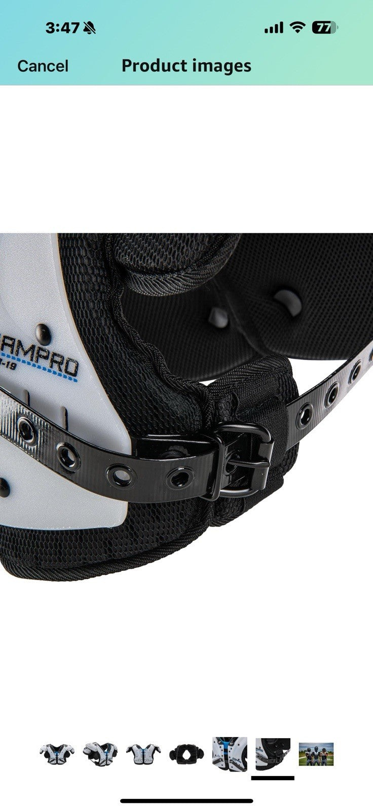 CHAMPRO Falcon All Purpose Shoulder Pad Large 