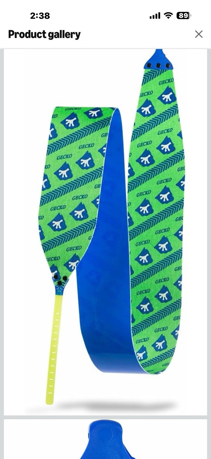 Gecko Premium Standard Ski Skins | Adjustable ski Length | with Knife