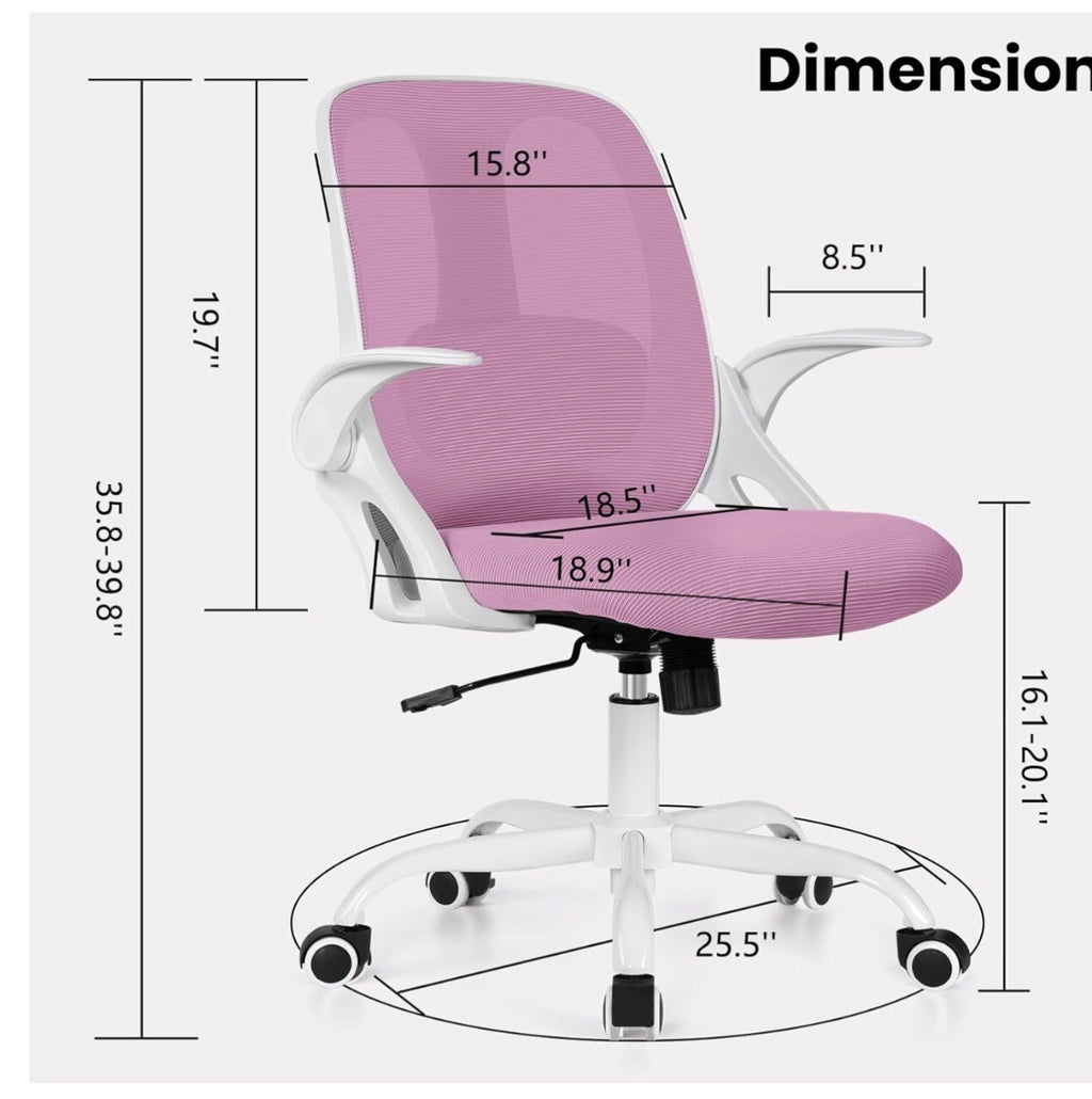 Razzor Office Chair, Ergonomic Computer Desk Chair with Lumbar Support, Breathab