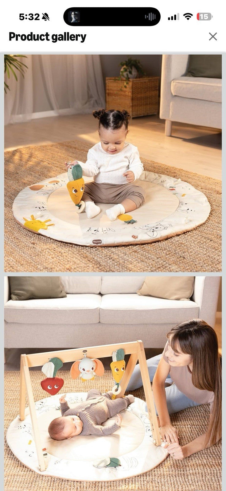 Tiny Love Gardens of Adventure, Luxe Developmental Gymi