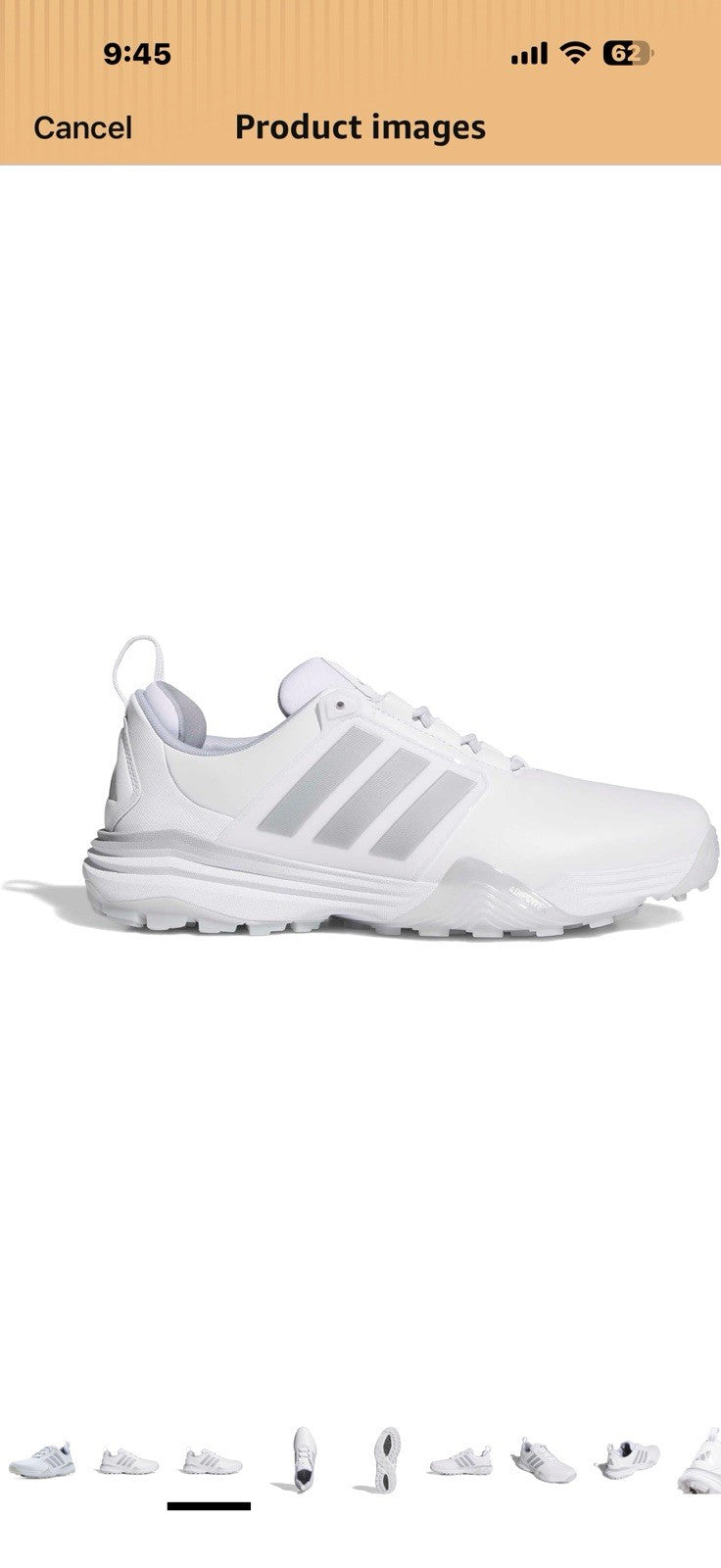 adidas Mens Adipower 26 Spikeless Size 8