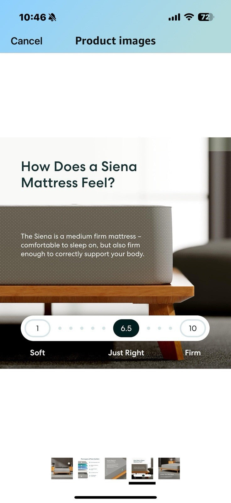Siena 14" Twin Memory Foam Mattress & 2 Bonus Pillows - Medium Firm -