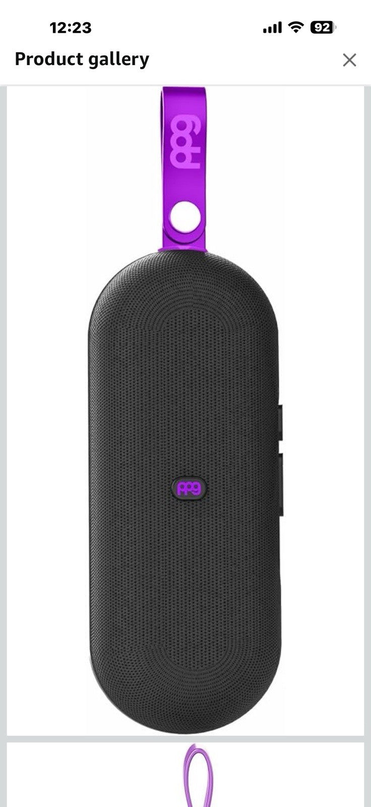 PPG Golf Speaker with GPS Powered by Golf Logix – 40K+ Courses