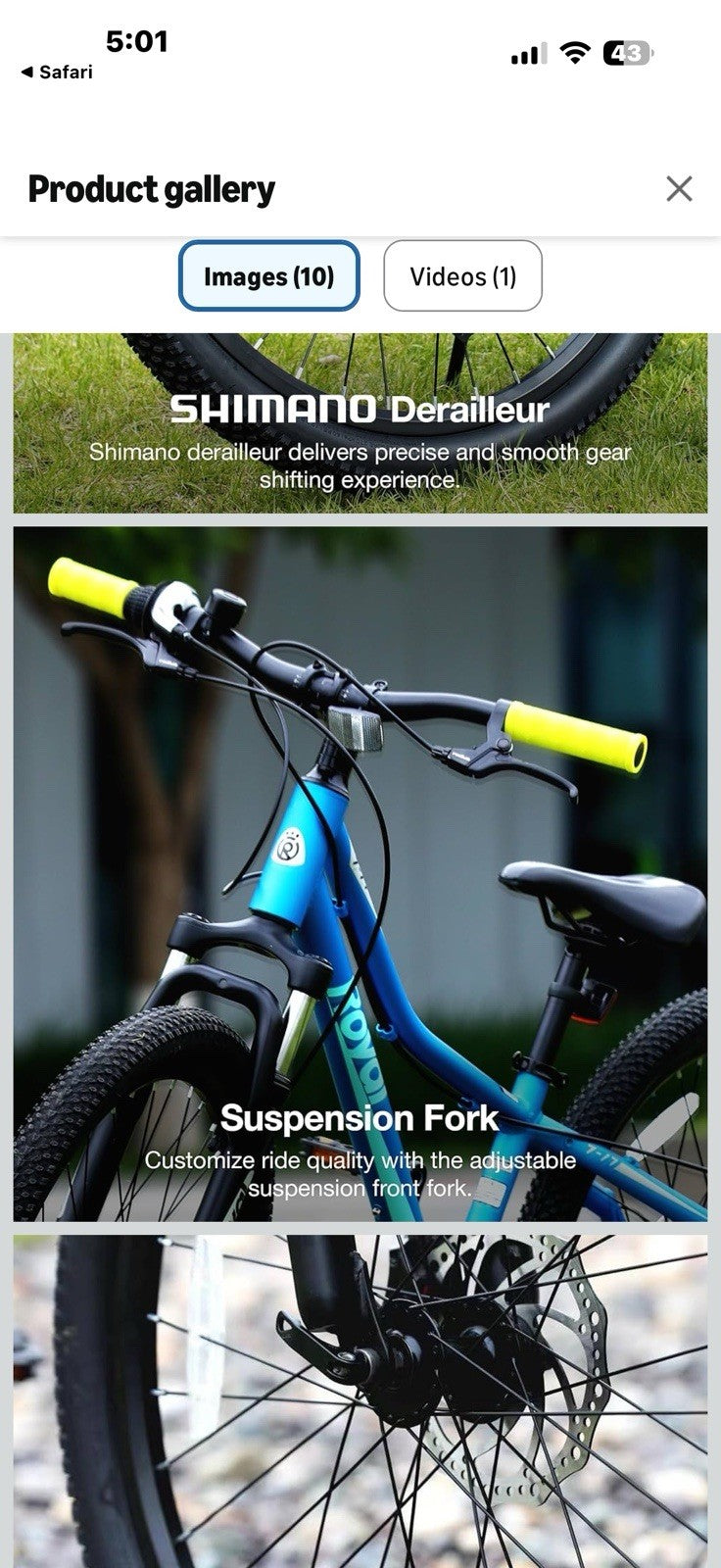 RoyalBaby Kids Mountain Bike Aluminium 20/24 Inch MTB Sports Bicycle, 