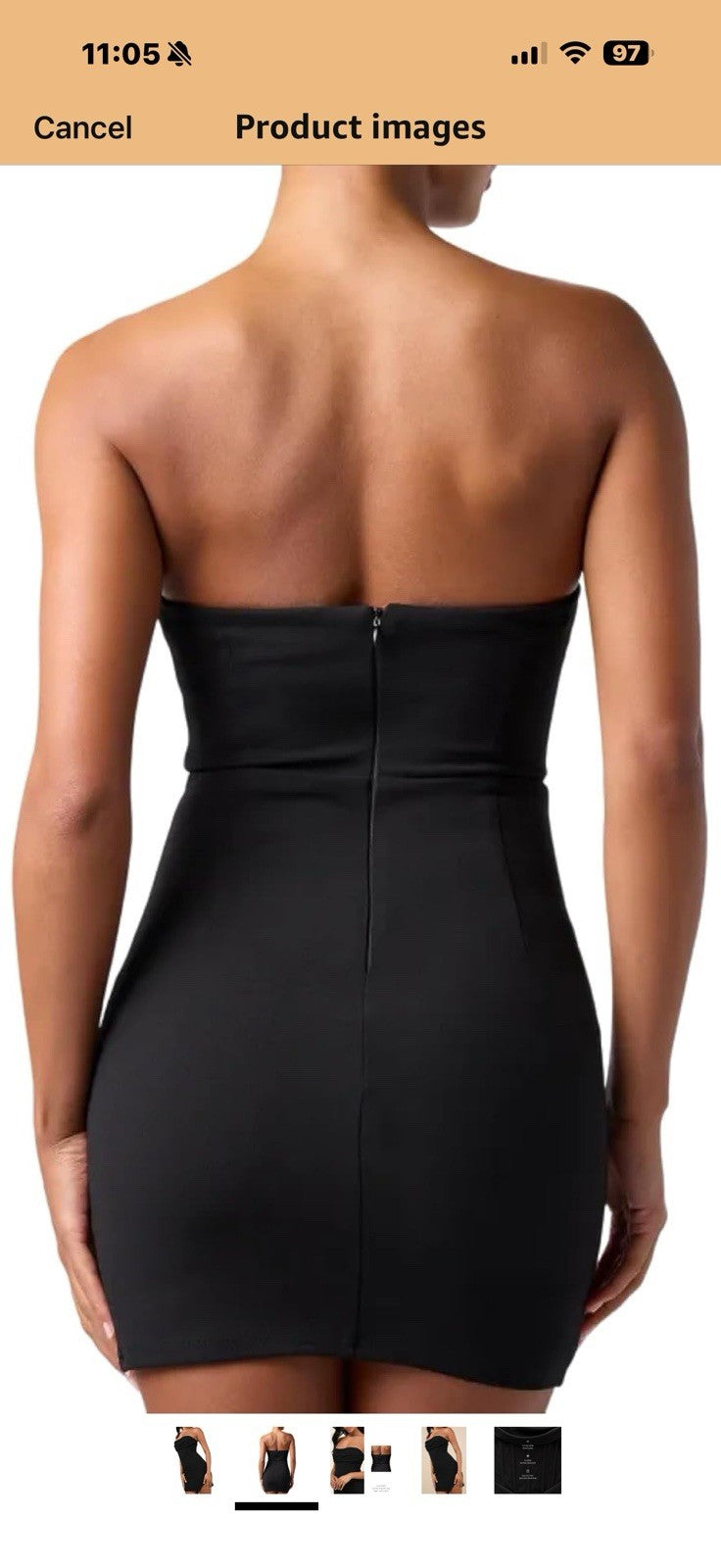 Lulus Womens Sunset Corset Bodycon Mini Dress Size m