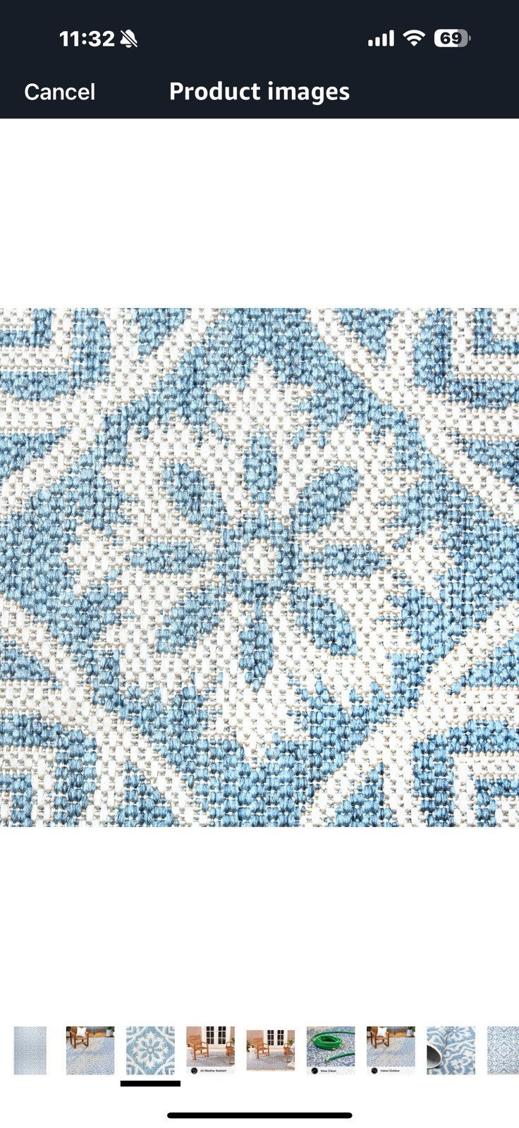 Nicole Miller New York Patio Country Julia Transitional Geometric 7.9-10