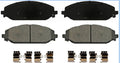 1BP00266AB Front Disc Brake Pad Set compatible with Jeep Grand Wagoneer