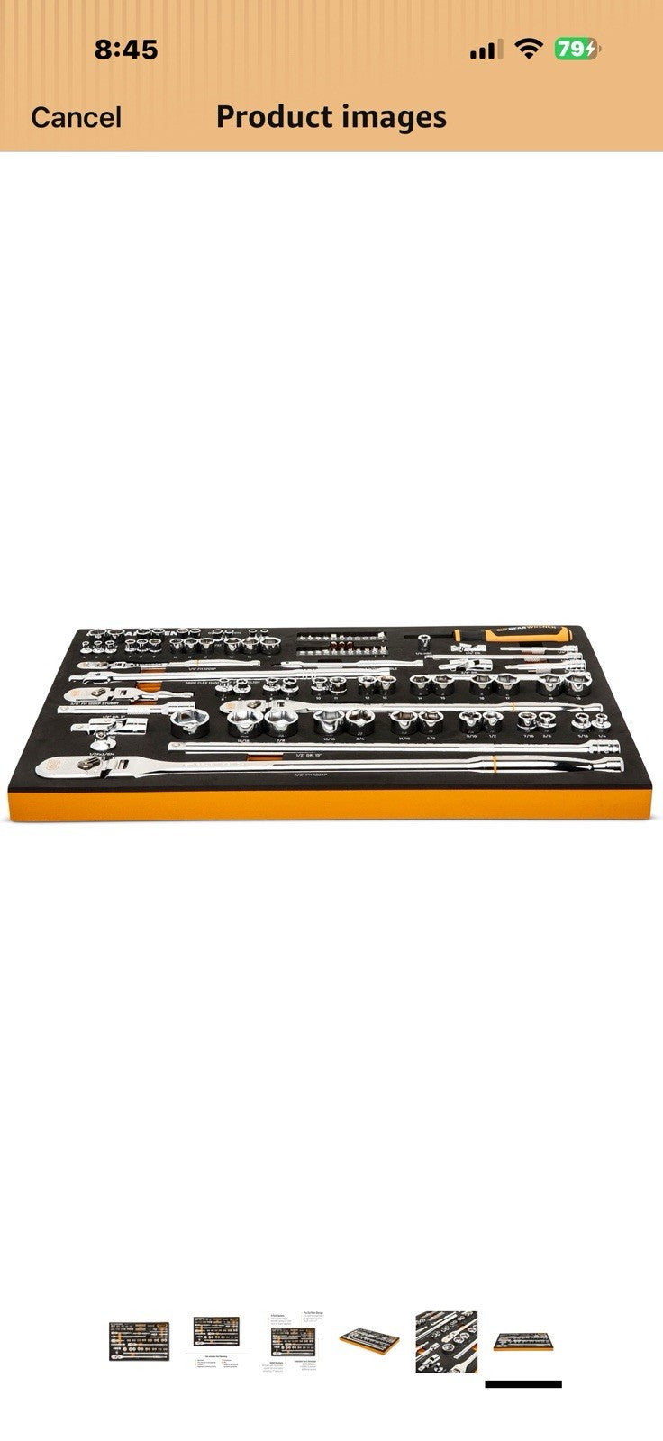 GEARWRENCH 89 Piece 1/4", 3/8" & 1/2" Drive 120XP Mechanics Tool Set 