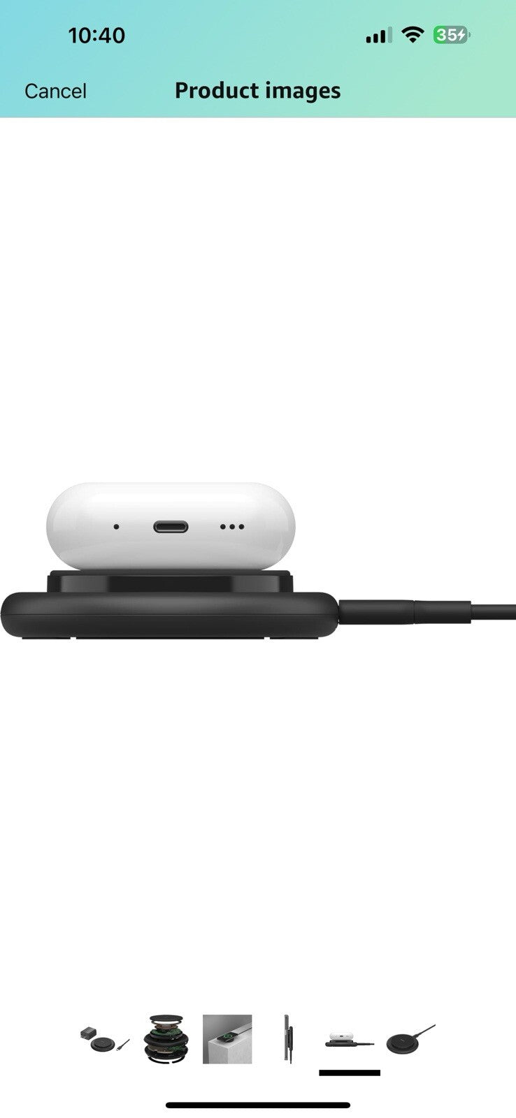 Belkin MagSafe Charger Compatible Magnetic Wireless Charging Pad 15W