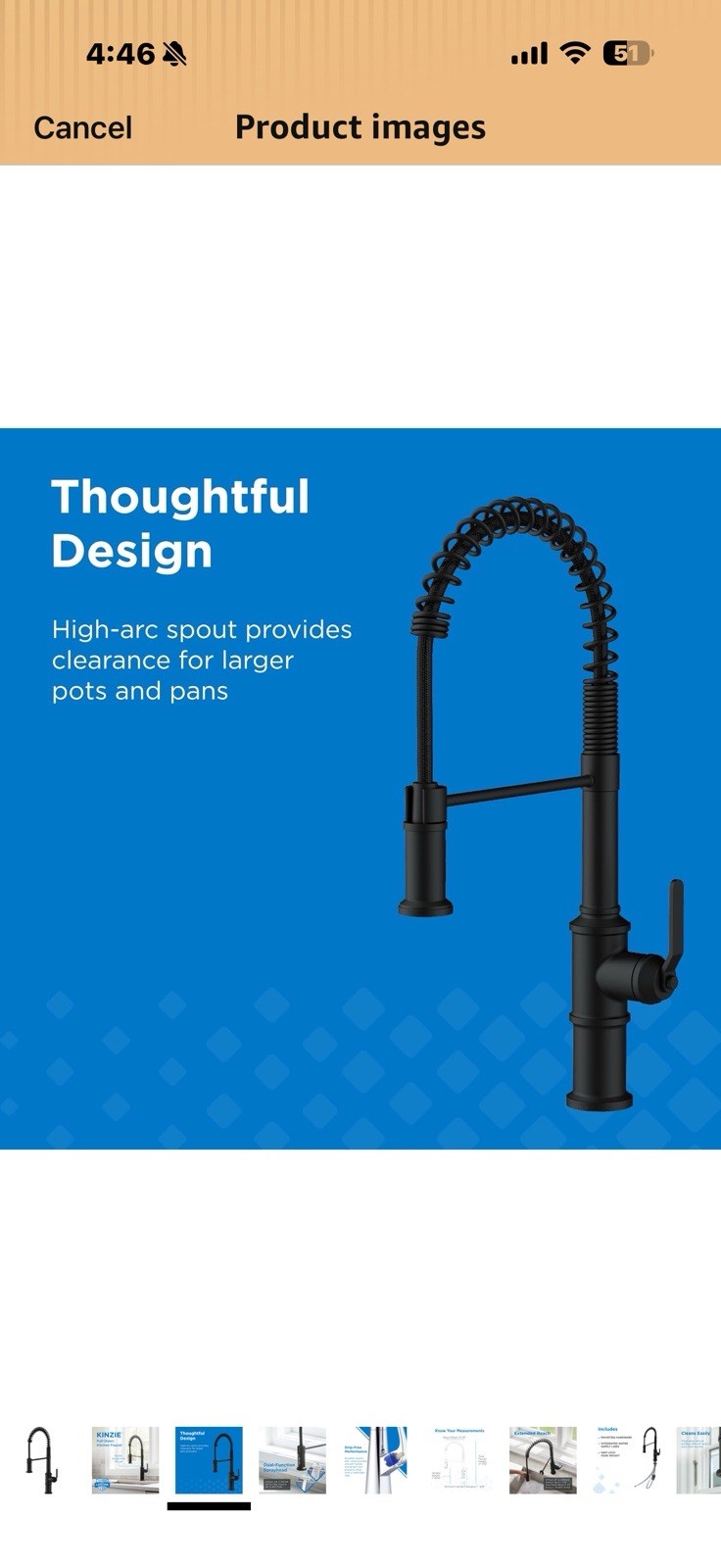 Gerber Kinzie Pre-Rinse Kitchen Faucet – Commercial-Transitional
