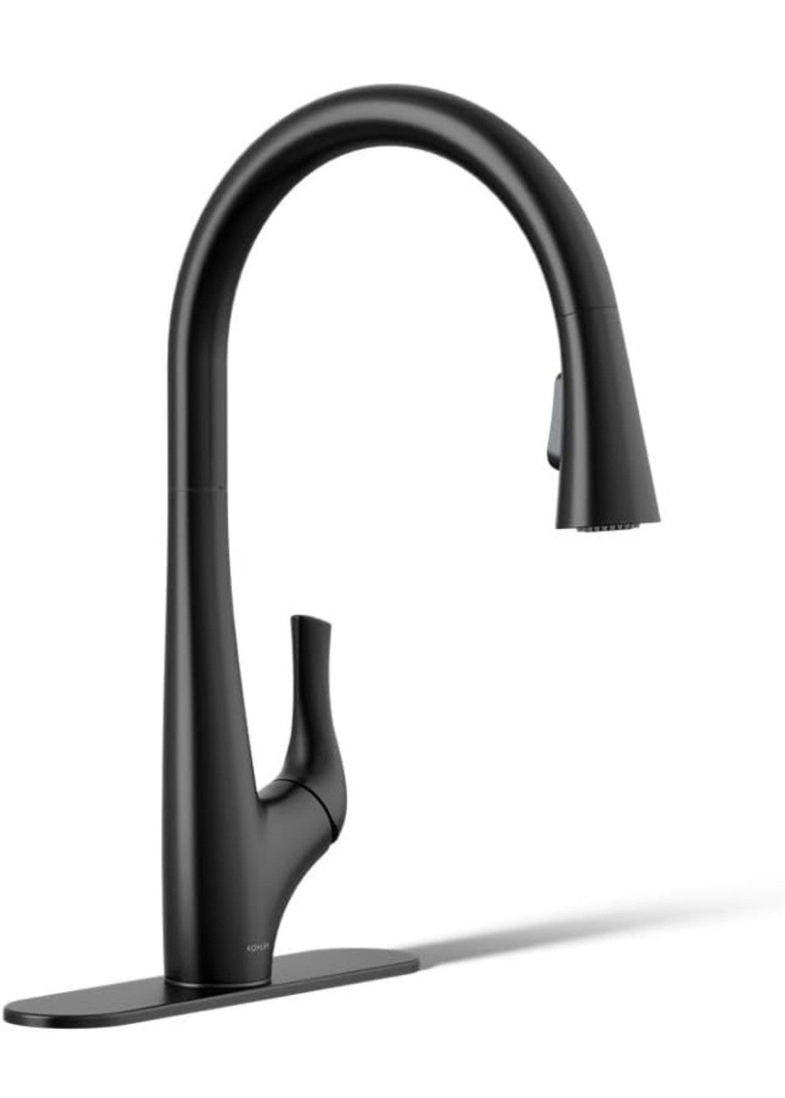 KOHLER R43210-BL Bevin™ Pull-Down Kitchen Sink Faucet with Two-Function