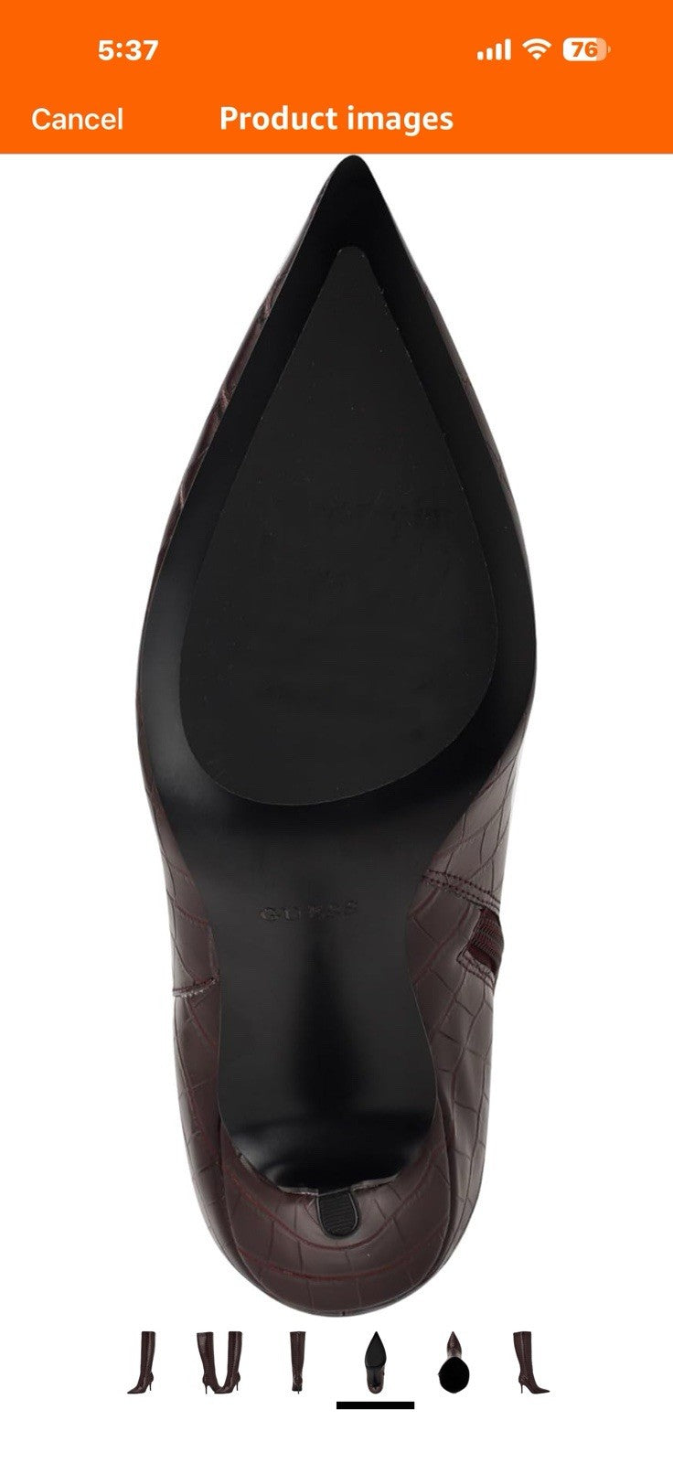 GUESS womens Gressa Size 6.5