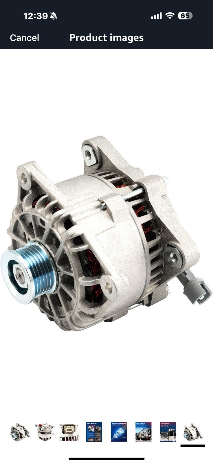 KAX New Alternator 8260N Fit for Focus 00-02 DOHC Focus 03 DOHC 2.0L Focus 
