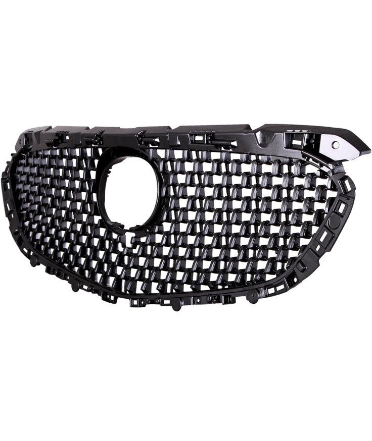 Front Grille Compatible with 2018-2020 Mazda 6, ABS Replacement Bumper Grill