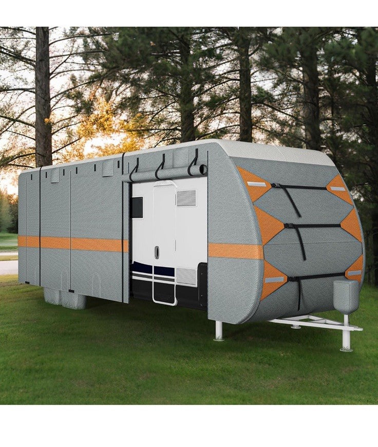 YITAHOME 24-27FT Travel Tailer Cover Camper CoverSuper Thick Waterproof 