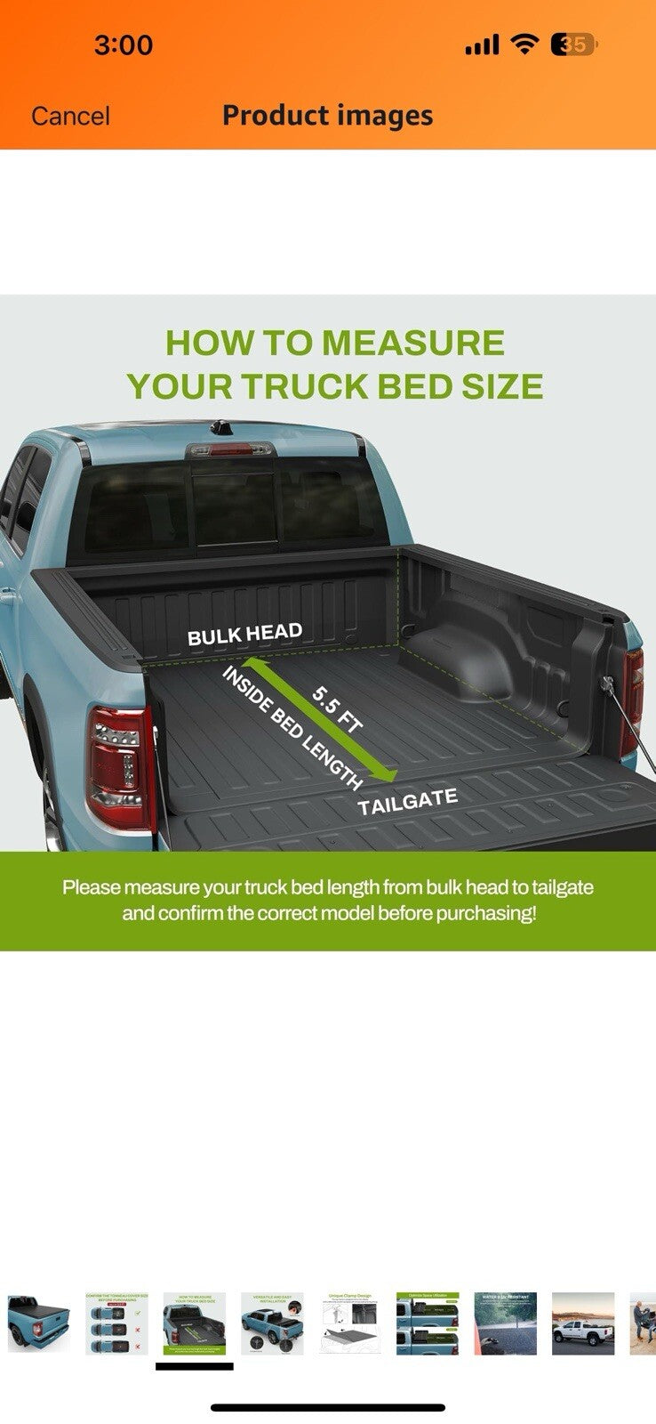 AUTOSAVER88 Soft Quad-fold Truck Bed Tonneau Cover Fits for Toyota