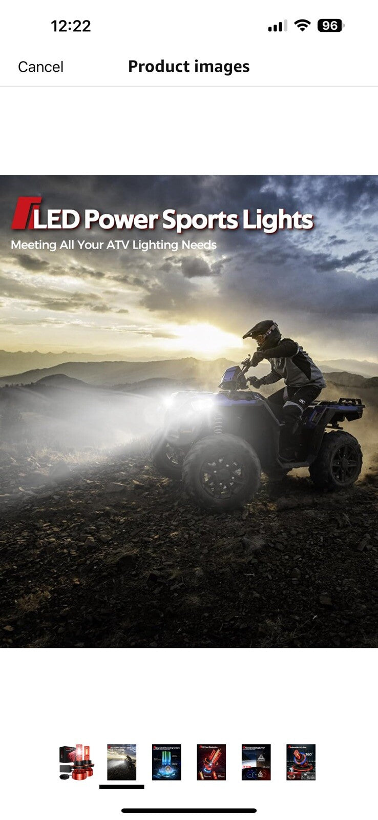 Torchbeam H13 Fog Light, Bright H13 Model for Powersports Bulbs, 42,000 