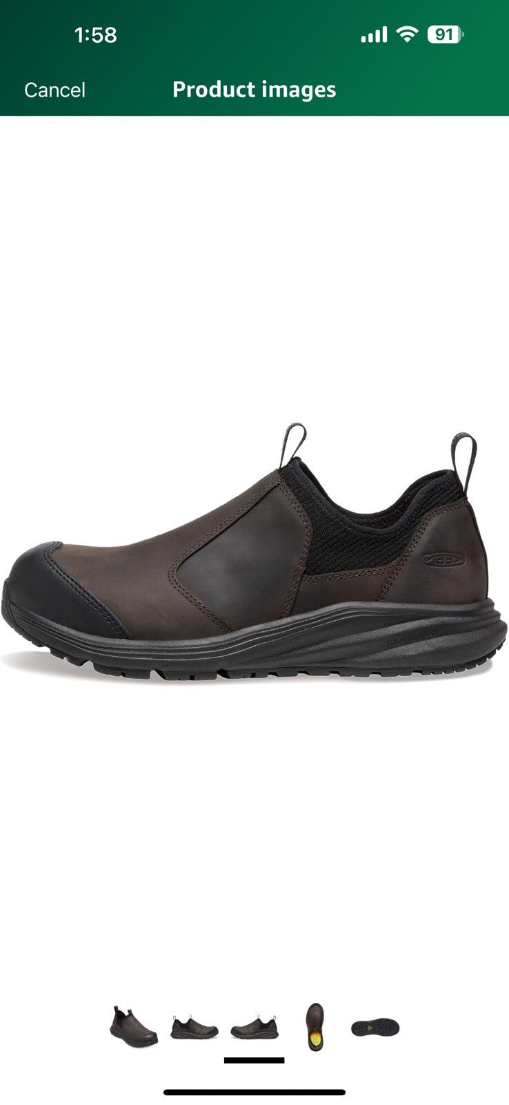 KEEN Utility Men's Vista Energy+ Shift Low Height Composite Toe ESD 15 Size 