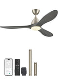 VONLUCE Ceiling Fans with Lights, 52 inch Smart Ceiling Fan with Remote