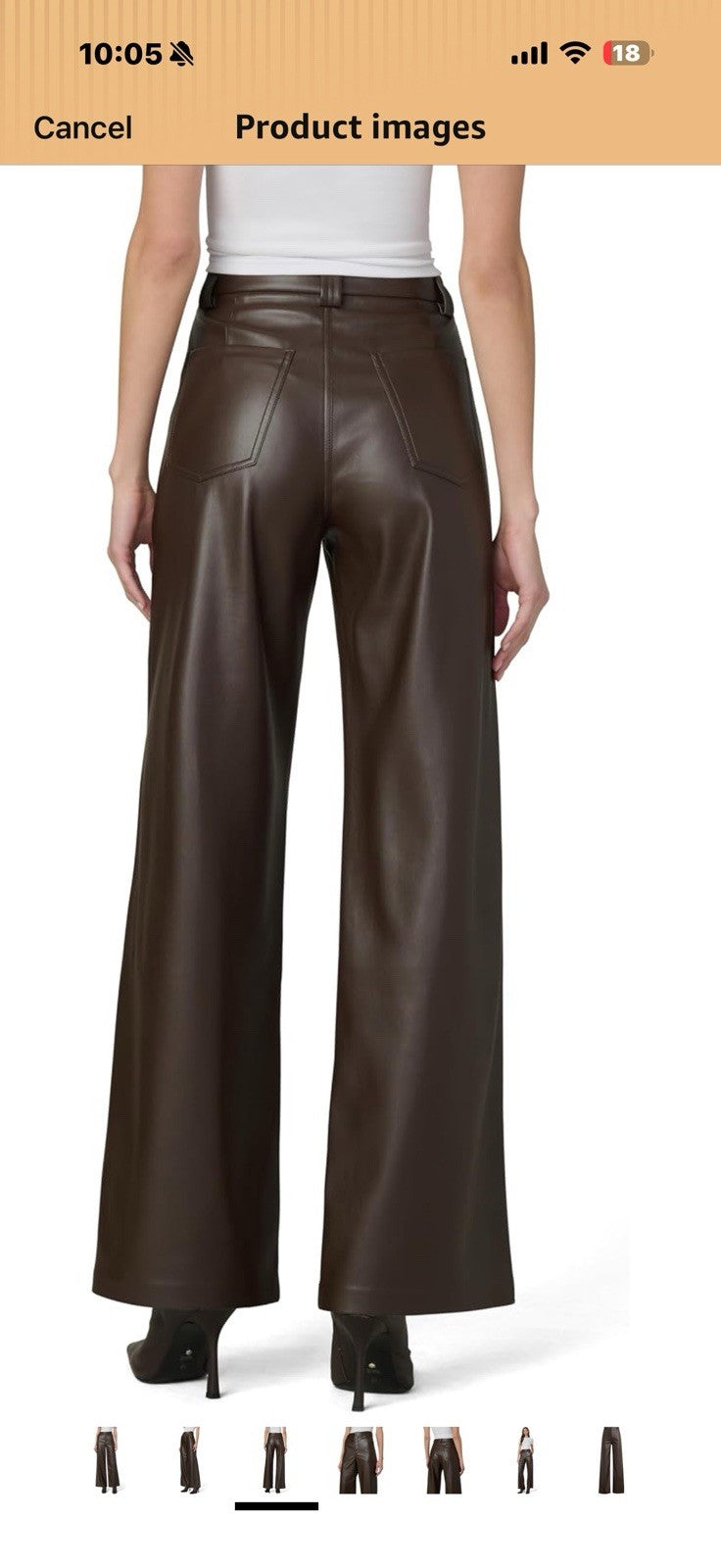 Joe's Women's The Mia Vegan Leather Trouser
