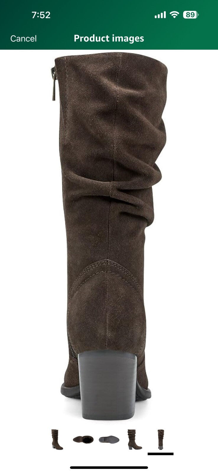 Earth Women's Vine Mid Calf Boot Size 9 
