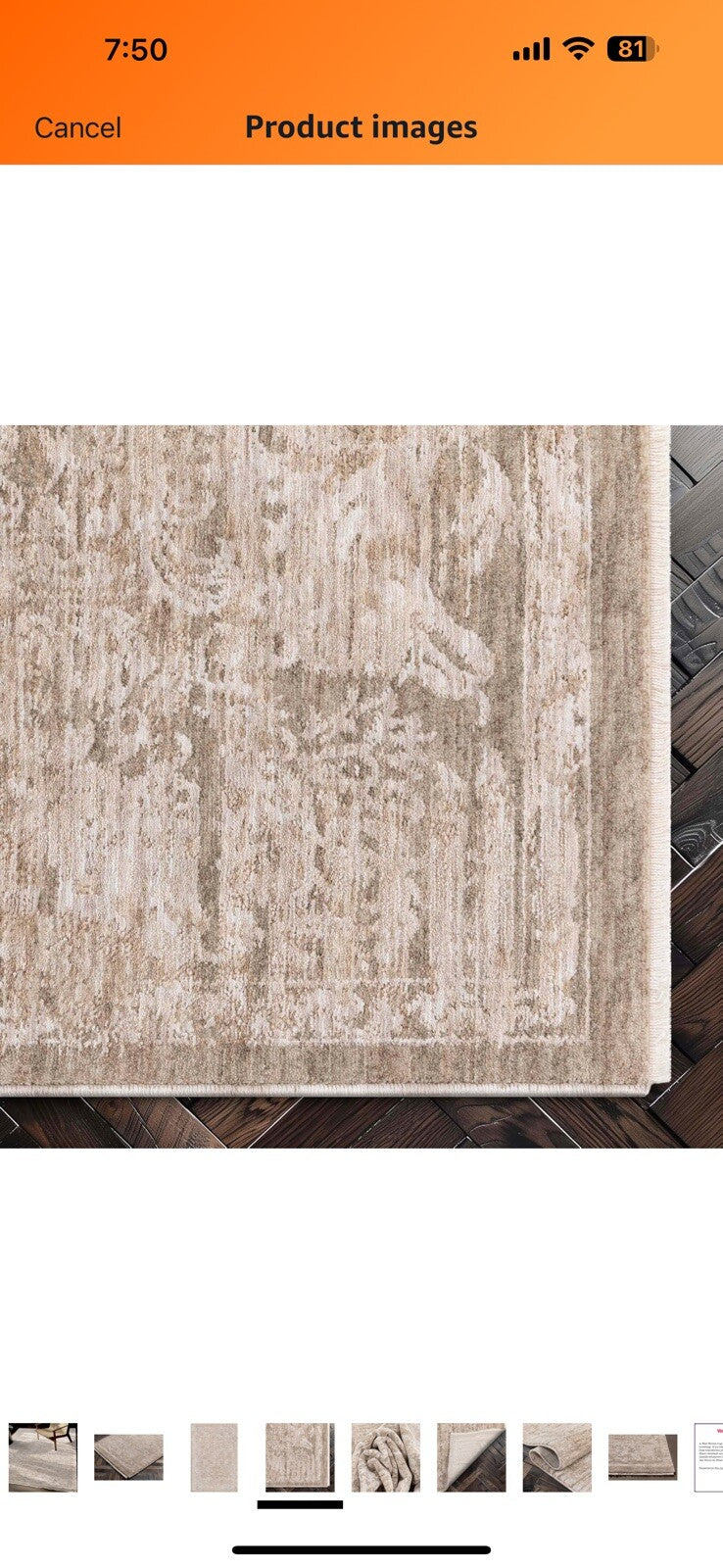 Well Woven Ethos Harmony Beige 9'3" x 12'6" Area Rug - Dense Textural 